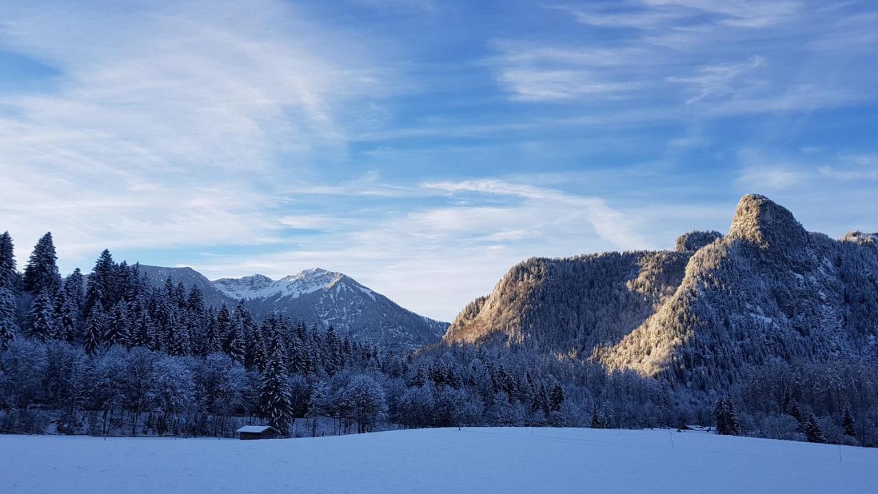 Ferienwohnung Gipfelglück Oberammergau Exterior foto